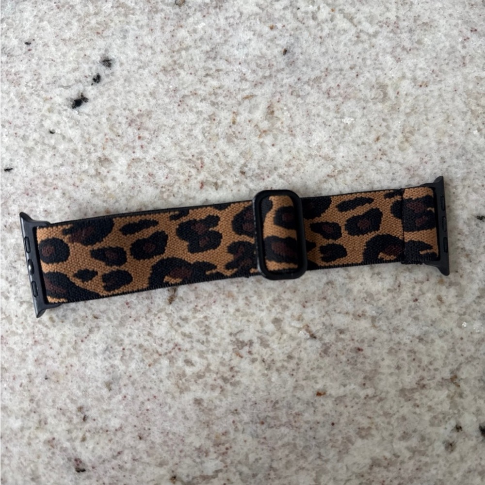 Leopard Print Apple Watch Band
